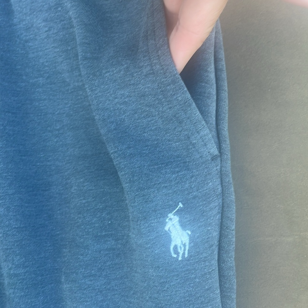 Polo Ralph Lauren size medium men’s sweatpants, gray, non-smoking home. - Picture 2 of 9